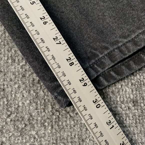 Vintage Levi’s 505 Men Regular Fit Black Jeans Red Tab Size 36x29 (Actual 34x29) - Picture 9 of 16